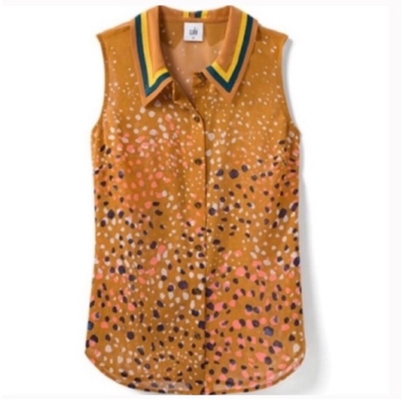 NWOT CABI Cheers Sleeveless Blouse - Picture 5 of 15